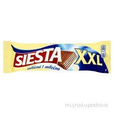 Siesta XXL mléčná oplatka  50g